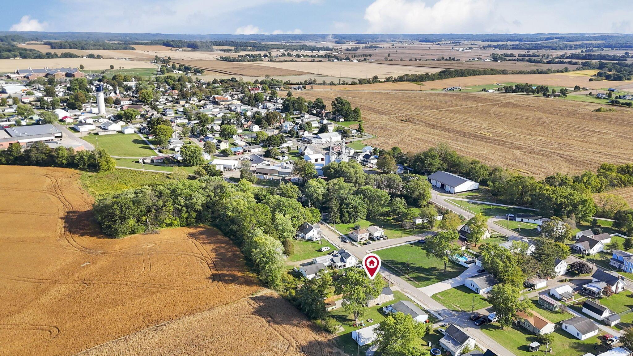 308 West High Street Amanda, OH 43102 - Photo 45 of 46 Drone view
