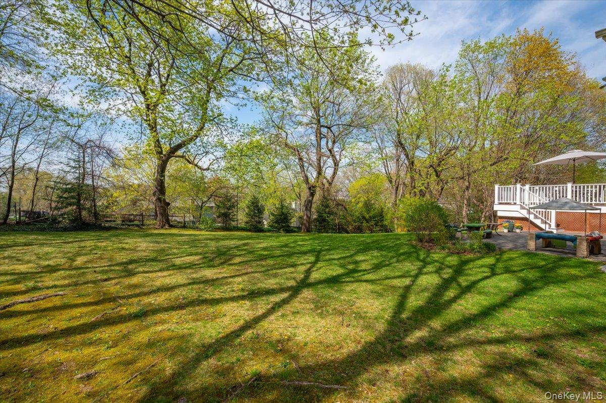 8 Fairlawn Parkway Rye Brook, NY 10573 - Photo 21 of 25 Spacious Backyard