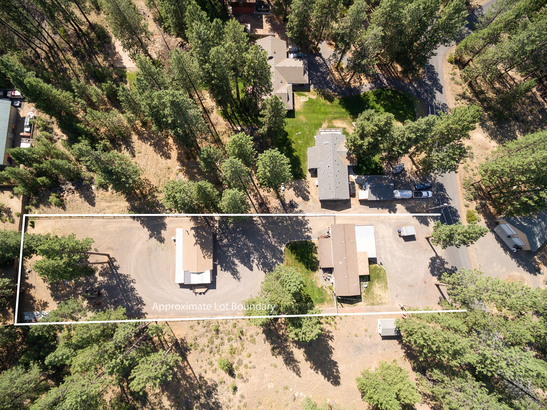 19245 Apache Road Bend, OR 97702 - Photo 1 of 33 Almost an acre with a well planned layout for home, expansive shop, and storage shed.