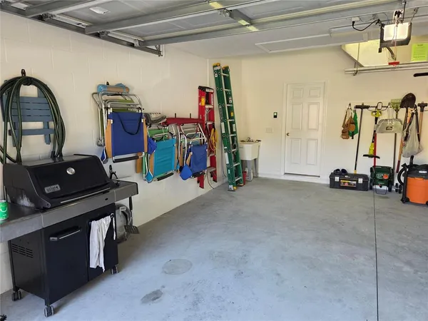 a view of storage and utility room