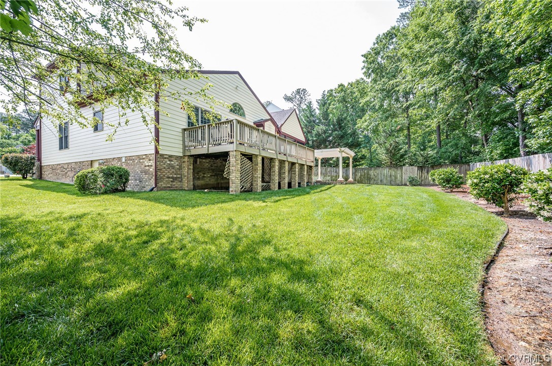 1787 South Dover Pointe Road Henrico, VA 23238 - Photo 48 of 48 Large yard, & no HOA-- maybe a pool would be nice?
