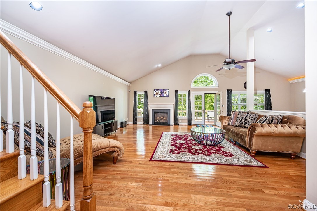 1787 South Dover Pointe Road Henrico, VA 23238 - Photo 7 of 48 Soaring Vaulted Ceilings
