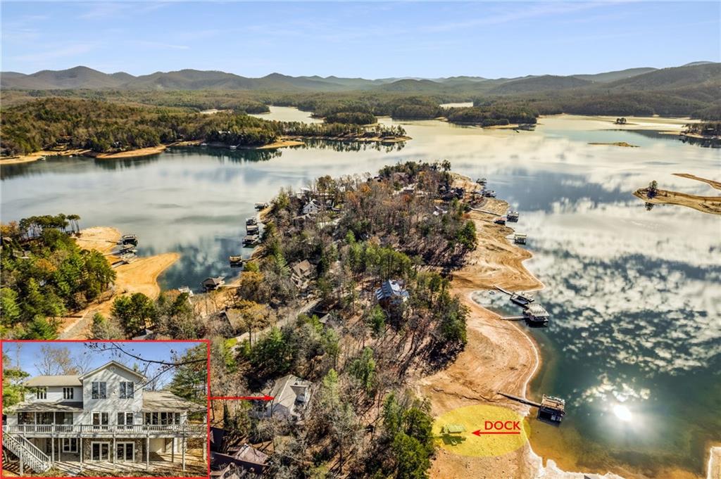 130 Horse Point Blue Ridge, GA 30513 - Photo 1 of 1 a view of lake with mountain