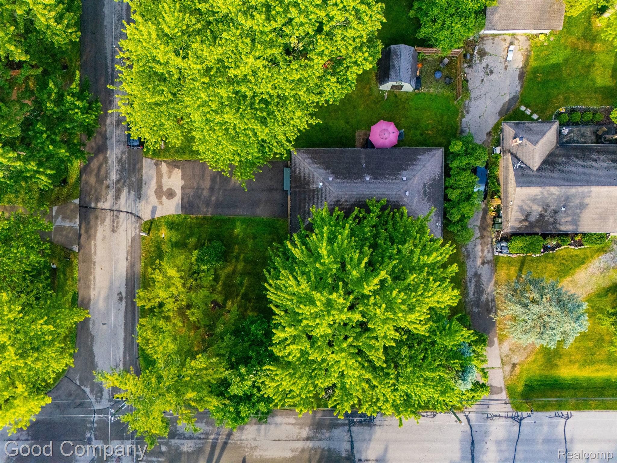 3615 Hazelton Avenue Rochester, MI 48307 - Photo 46 of 56 Aerial view