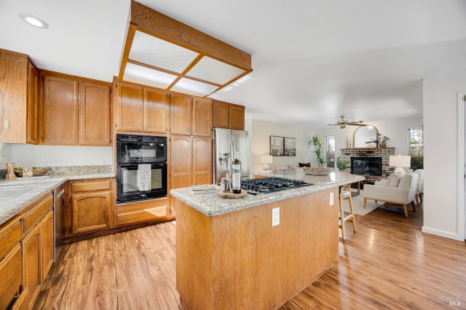 1874 Amy Avenue Santa Rosa, CA 95401 - Photo 20 of 53 The kitchen has granite counters and a gas stove top.