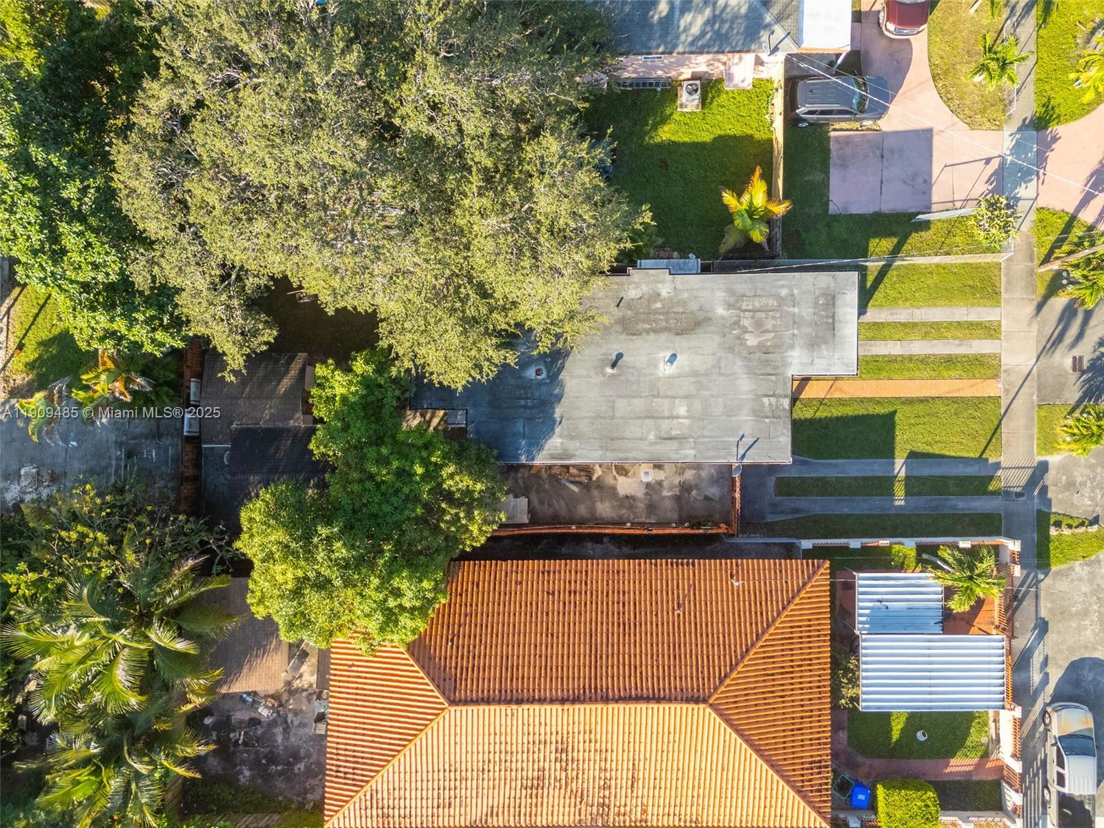 5834 Southwest 4th Street Miami, FL 33144 - Photo 33 of 33 an aerial view of a house with a garden