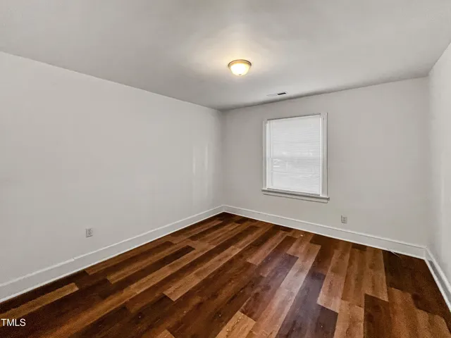 wooden floor in a room