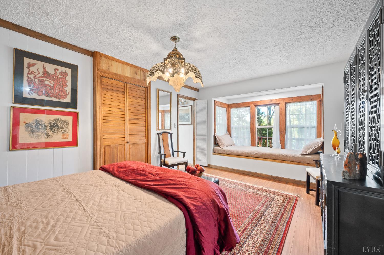 1451 Trellis Ridge Drive Lynch Station, VA 24571 - Photo 20 of 42 a bedroom with a large bed and a large window