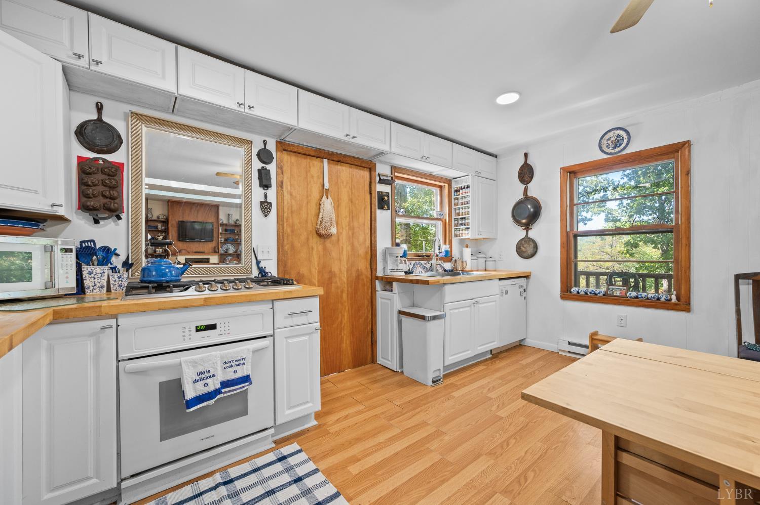 1451 Trellis Ridge Drive Lynch Station, VA 24571 - Photo 9 of 42 a large white kitchen with a large window