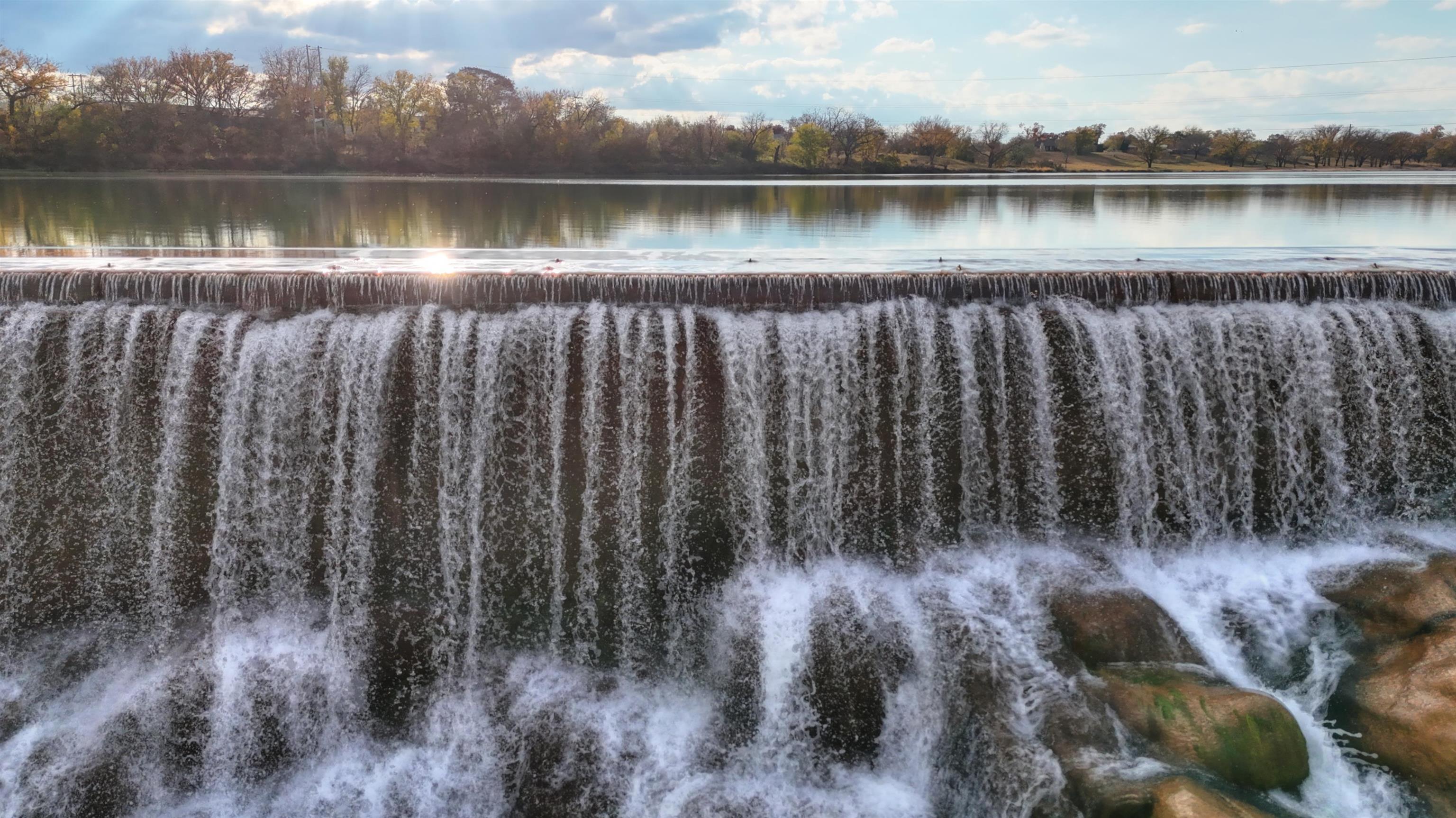 2 Walden Way Llano, TX 78643 - Photo 23 of 33 a view of a lake with a mountain in the background
