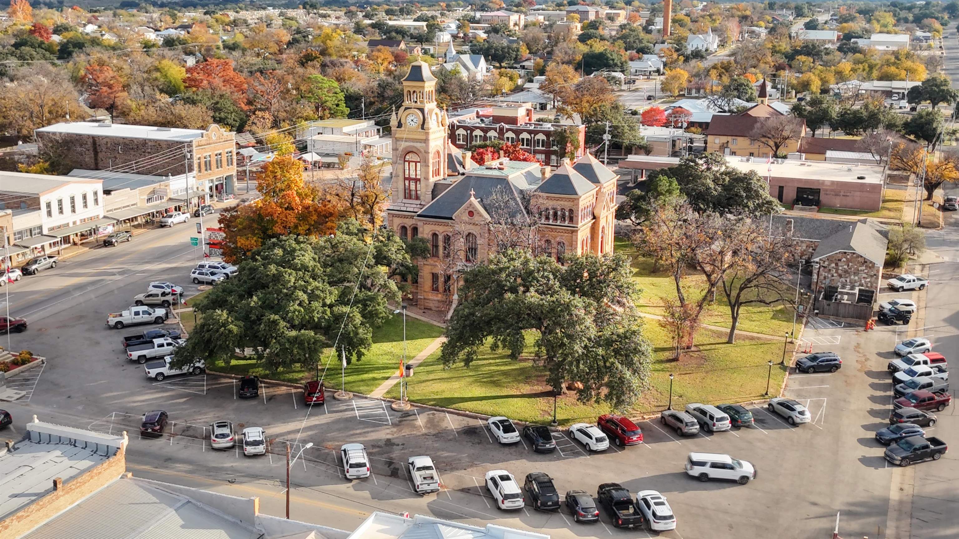 2 Walden Way Llano, TX 78643 - Photo 33 of 33 an aerial view of residential houses with outdoor space