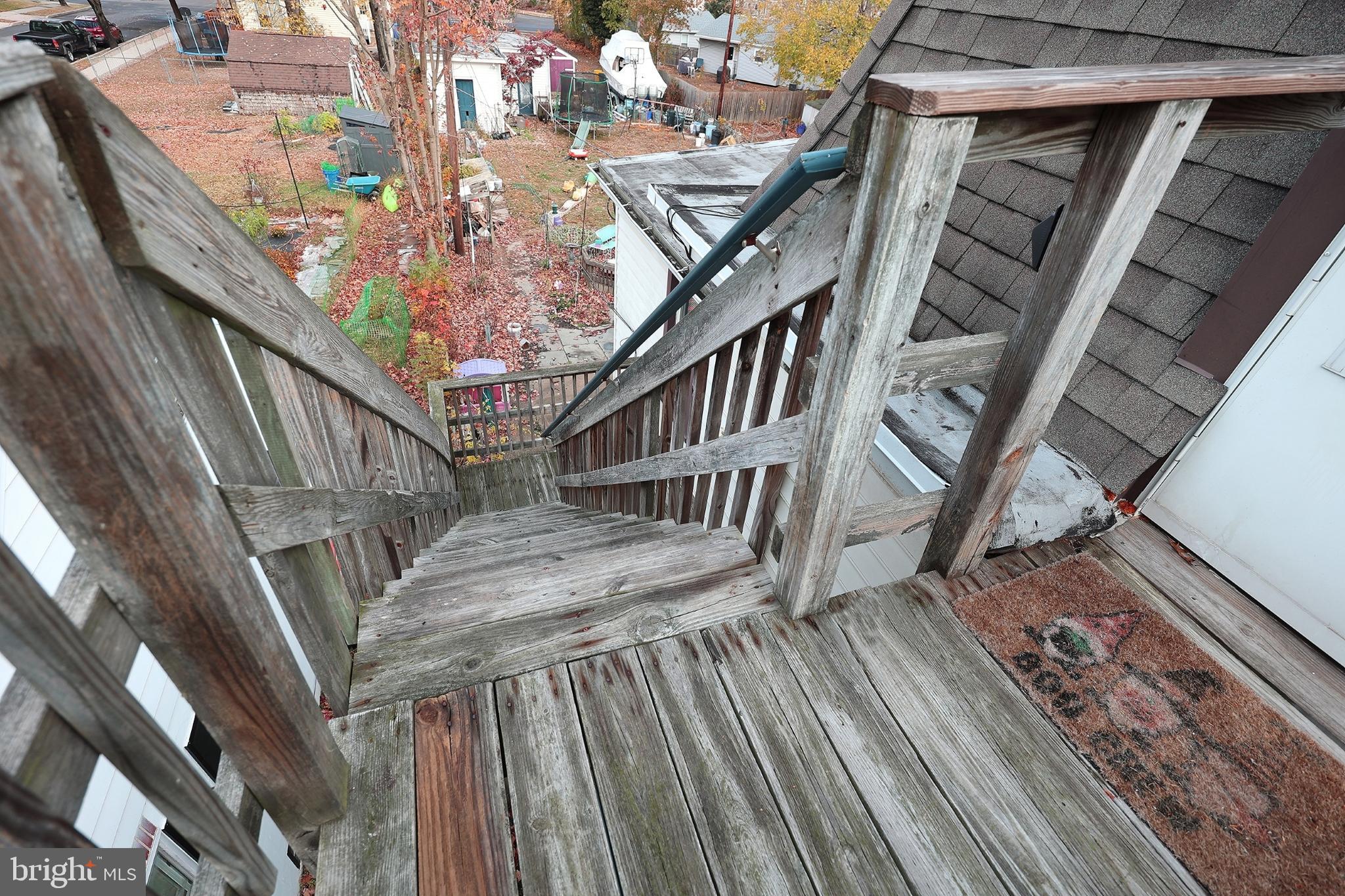804 Rancocas Avenue Delanco, NJ 08075 - Photo 5 of 17 Access To 3rd Floor via exterior stairs