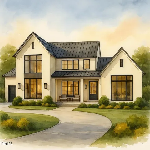 a front view of a house with yard