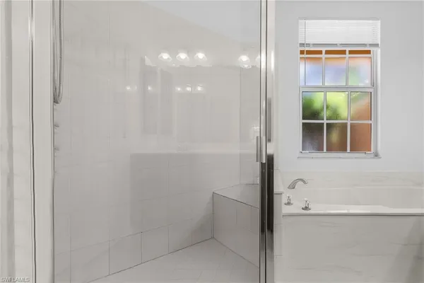 a view of a store room with racks on the wall