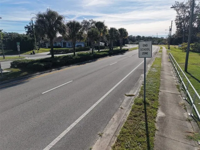 a view of a swimming pool and outdoor space