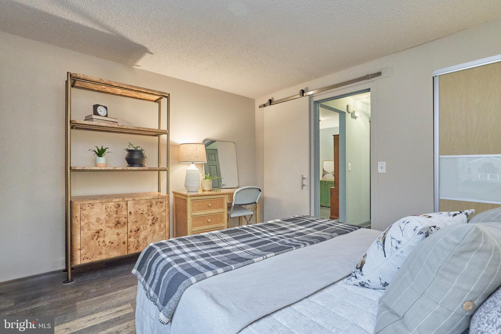 11703 Summerchase Circle Reston, VA 20194 - Photo 26 of 33 Custom barn door to bedroom