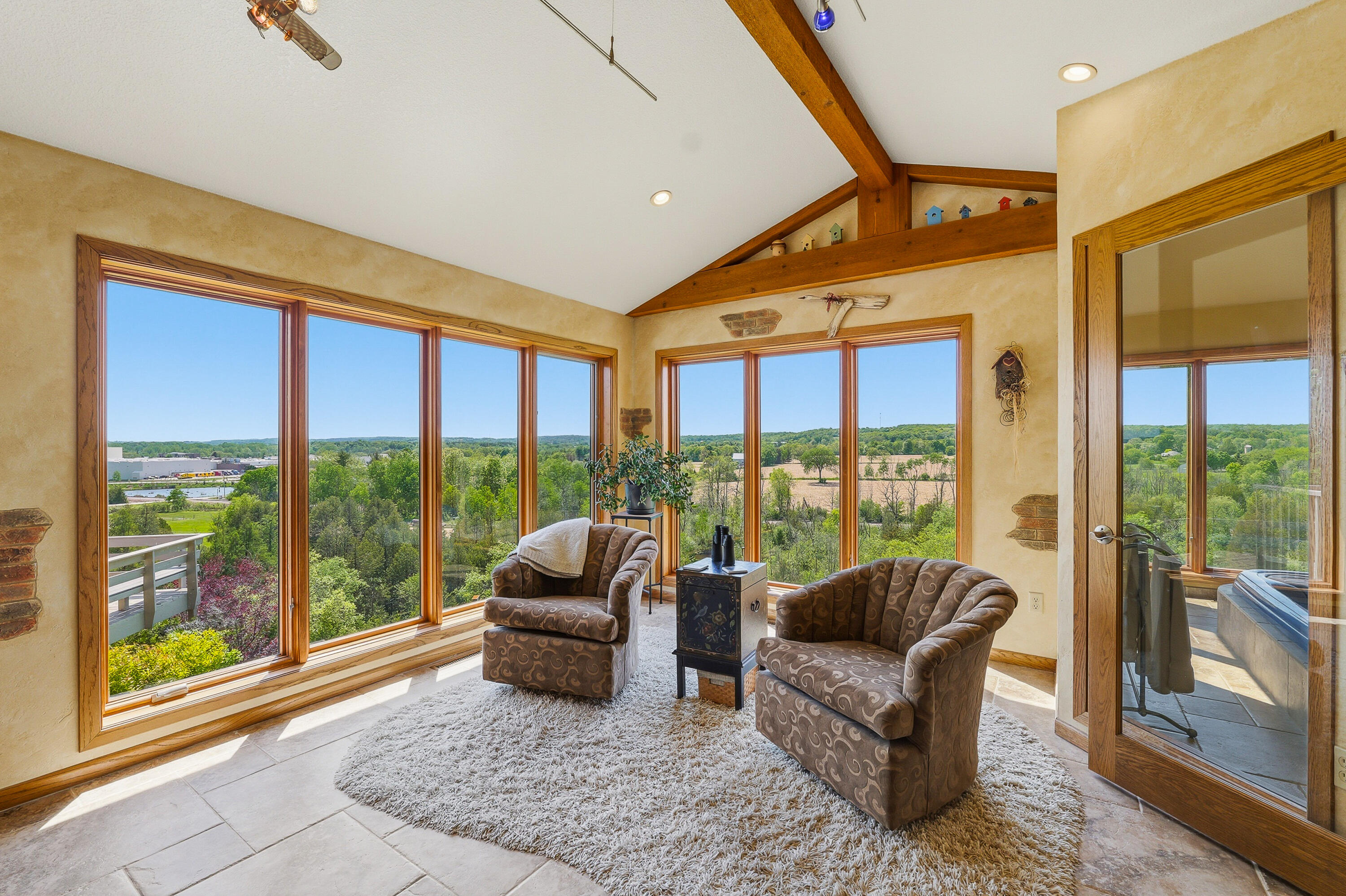 N6596 Riverview Road Plymouth, WI 53073 - Photo 16 of 67 Stunning Views in Every Direction