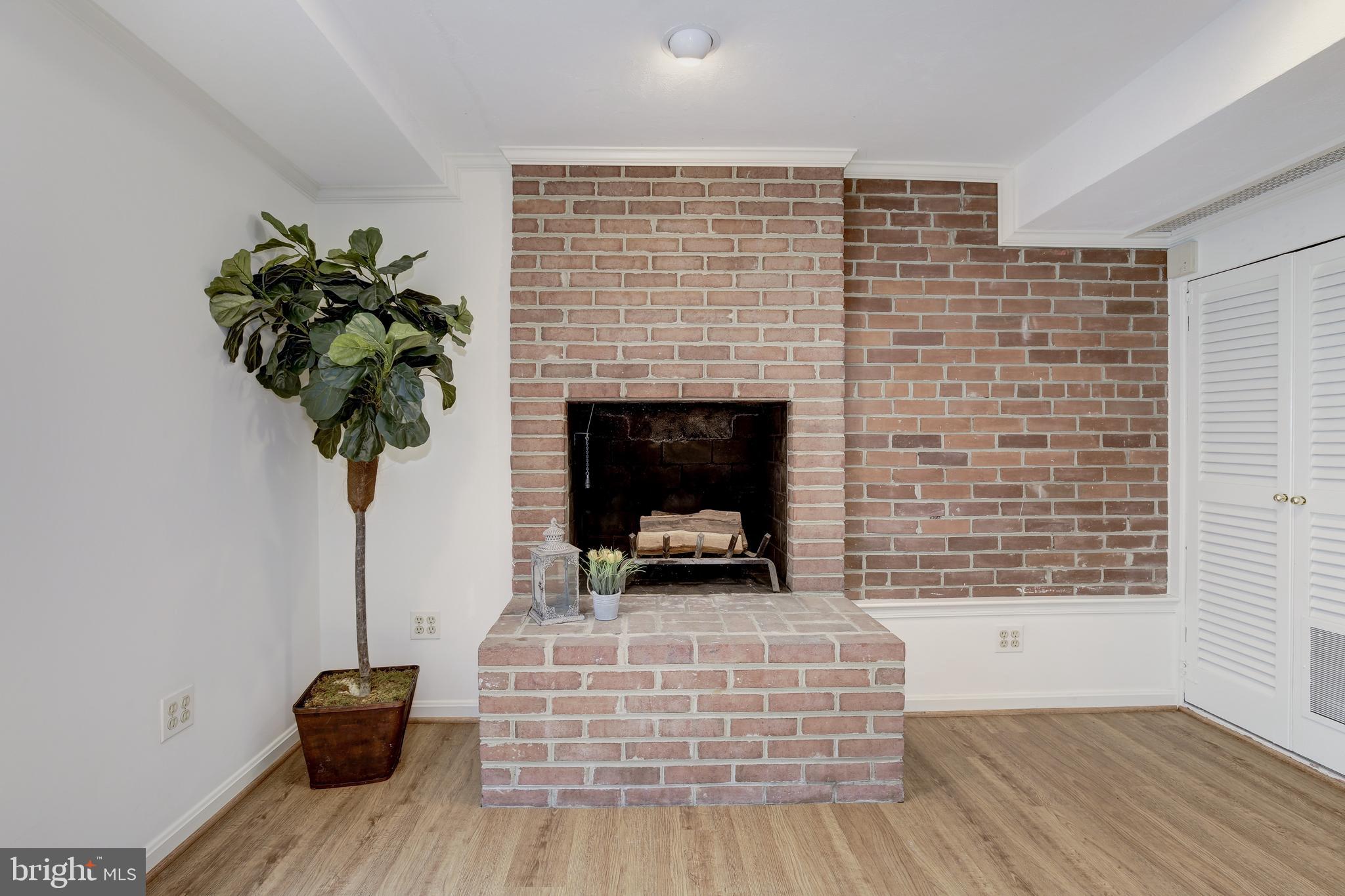 4610 Tournay Road Bethesda, MD 20816 - Photo 60 of 82 Fireplace in Lower Level