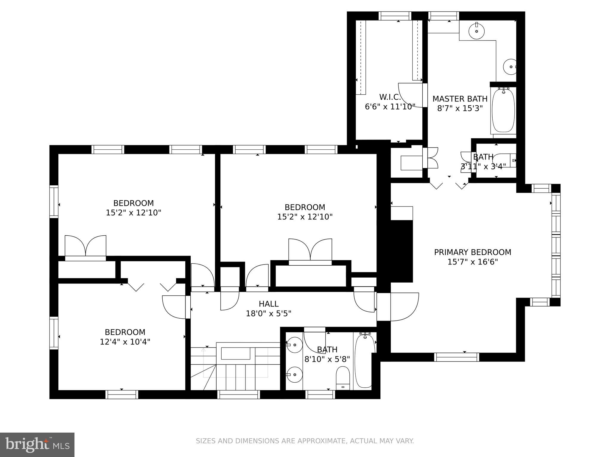 4610 Tournay Road Bethesda, MD 20816 - Photo 80 of 82 Floor Plan - 2nd Foor