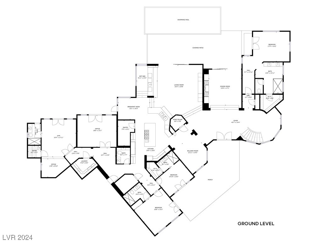 633 St Croix Street Henderson, NV 89012 - Photo 67 of 68 Ground level floorplan