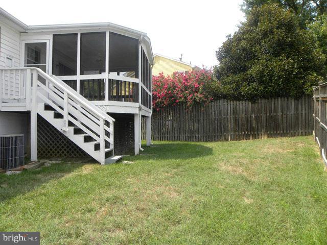7605 Hayfield Road Alexandria, VA 22315 - Photo 14 of 21 Backyard
