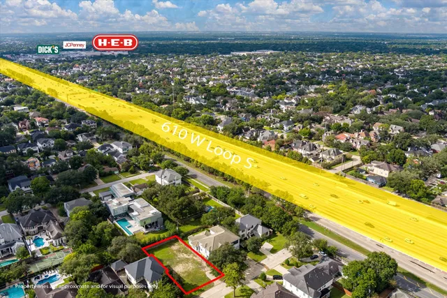 a view of swimming pool from a city