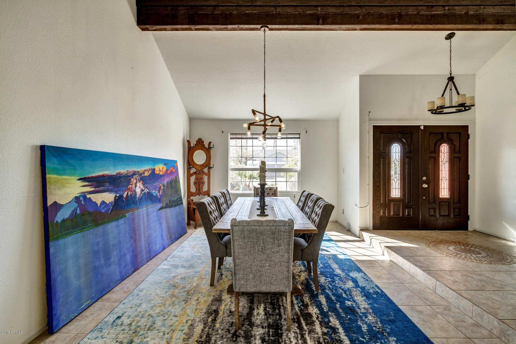 Living room and Front Entry