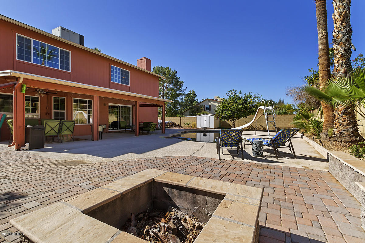 4602 East Grandview Road Phoenix, AZ 85032 - Photo 13 of 31 Backyard - view from firepit