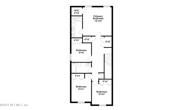 a picture of a bench in front of a door