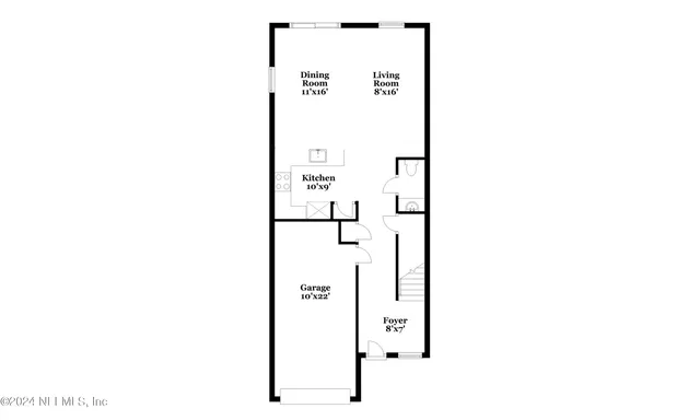 a picture of a floor plan