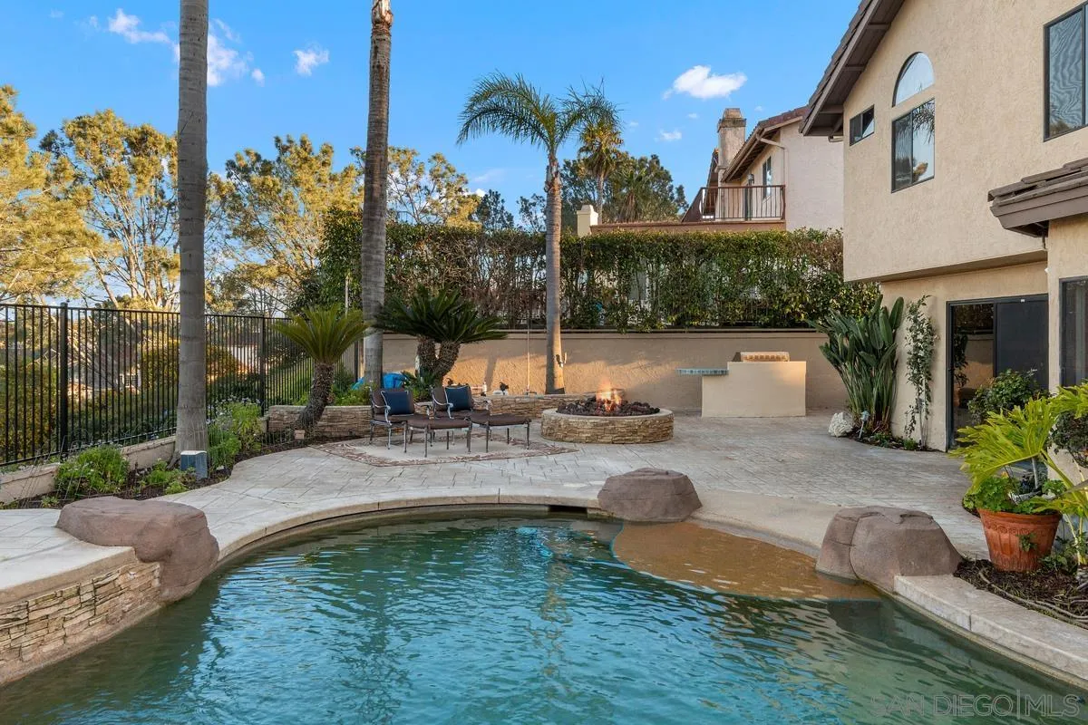 445 Via Savoy Encinitas, CA 92024 - Photo 29 of 39 a view of a swimming pool with a patio