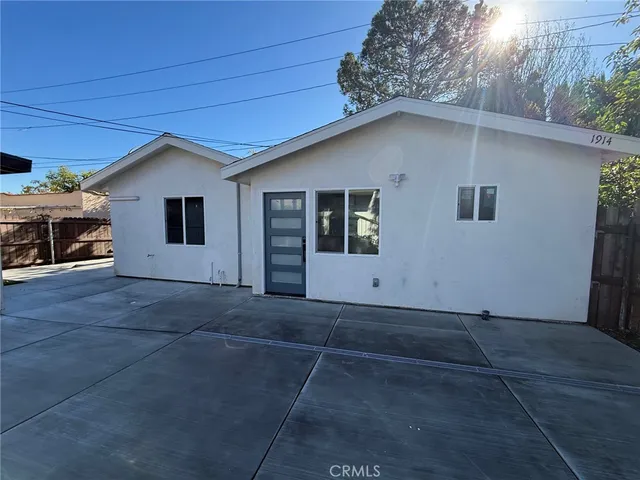 a house with a outdoor space