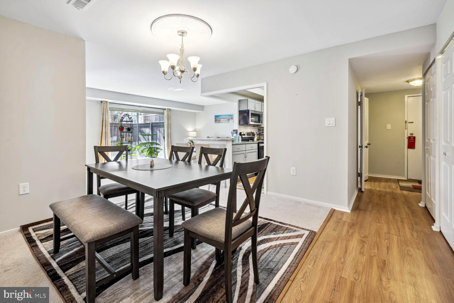 10002 Stedwick Road, Unit 104 Gaithersburg, MD 20886 - Photo 8 of 21 Spacious Dinning Area