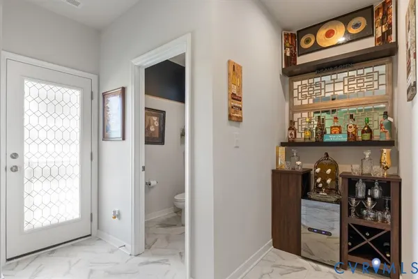 a view of walk in closet