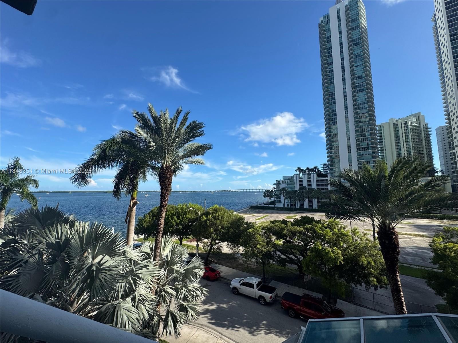 1155 Brickell Bay Drive, Unit 307 Miami, FL 33131 - Photo 20 of 23 a view of a palm tree with flower garden