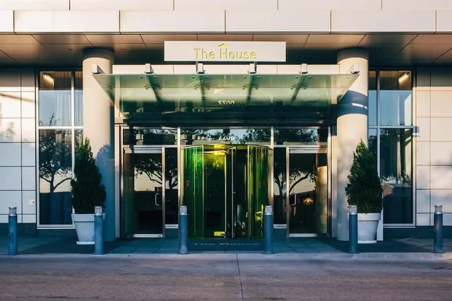 a view of a cars parked in front of a building