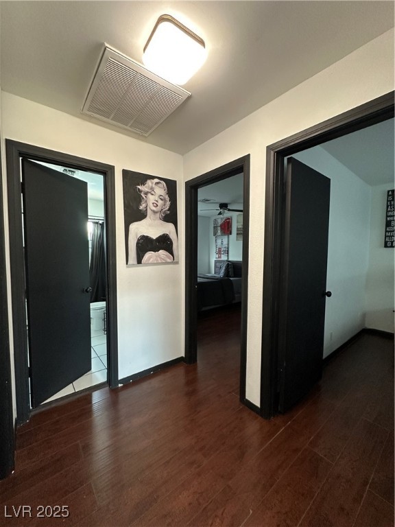 5929 West Cherokee Avenue Las Vegas, NV 89103 - Photo 13 of 30 Corridor featuring dark wood-style floors
