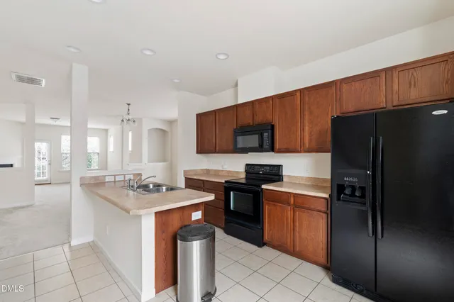 a workspace with furniture and window