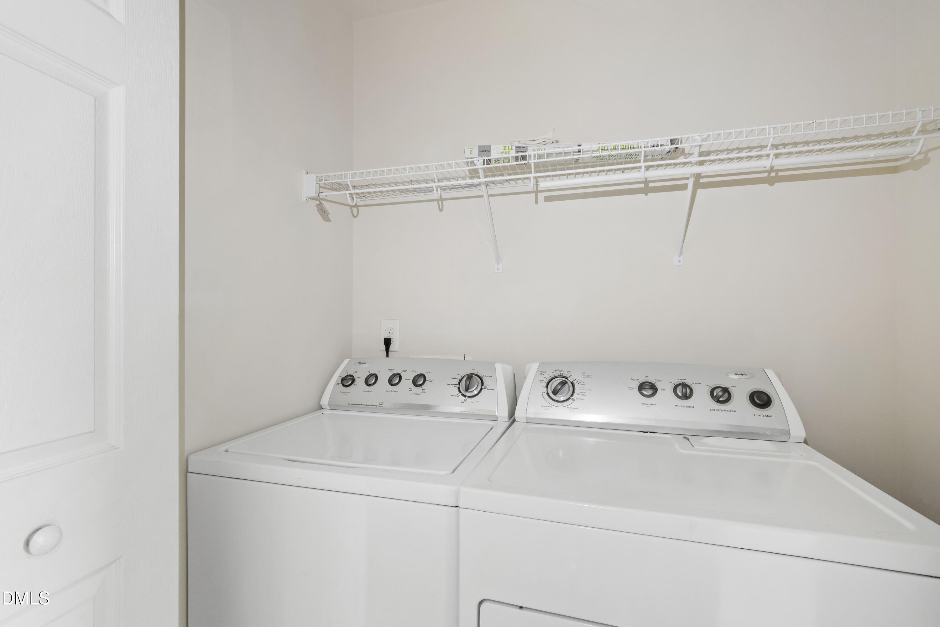 6617 Clarksburg Place Raleigh, NC 27616 - Photo 30 of 30 a utility room with dryer and washer