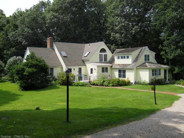 139 Joshuatown Road Lyme, CT 06371 - Photo 1 of 1 a front view of a house with a yard