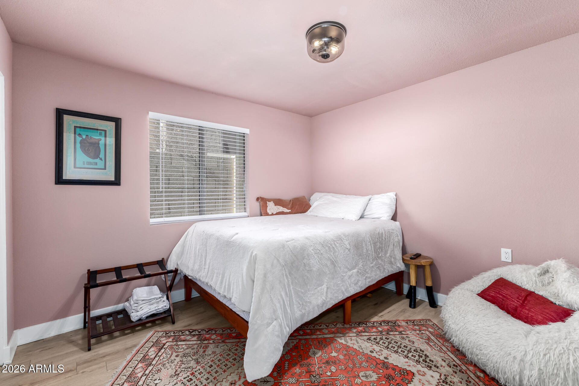 436 East Bluebell Lane Tempe, AZ 85288 - Photo 28 of 59 a bedroom with a bed and a lamp