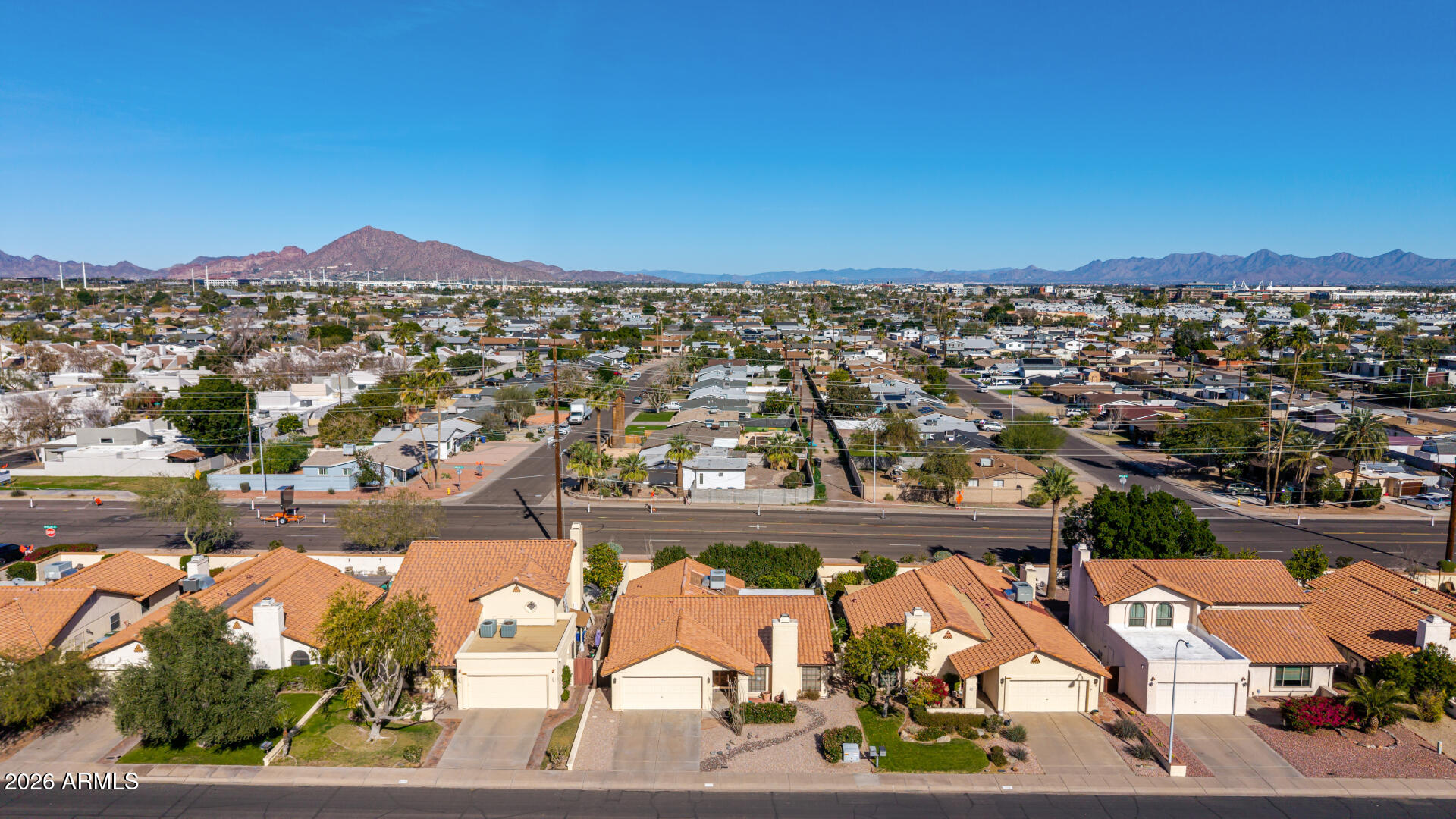 436 East Bluebell Lane Tempe, AZ 85288 - Photo 44 of 59 an aerial view of multiple house