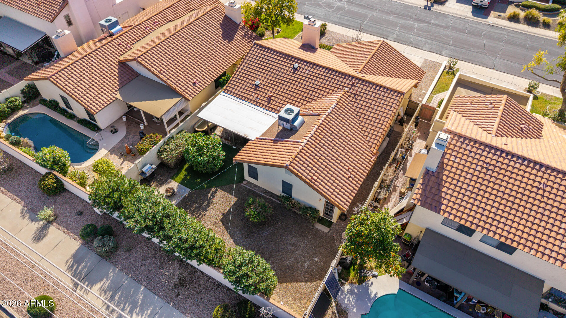 436 East Bluebell Lane Tempe, AZ 85288 - Photo 51 of 59 an aerial view of a house