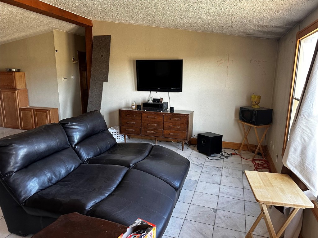 6558 Rio Blanco Road Hartsel, CO 80449 - Photo 16 of 40 a living room with furniture and a flat screen tv