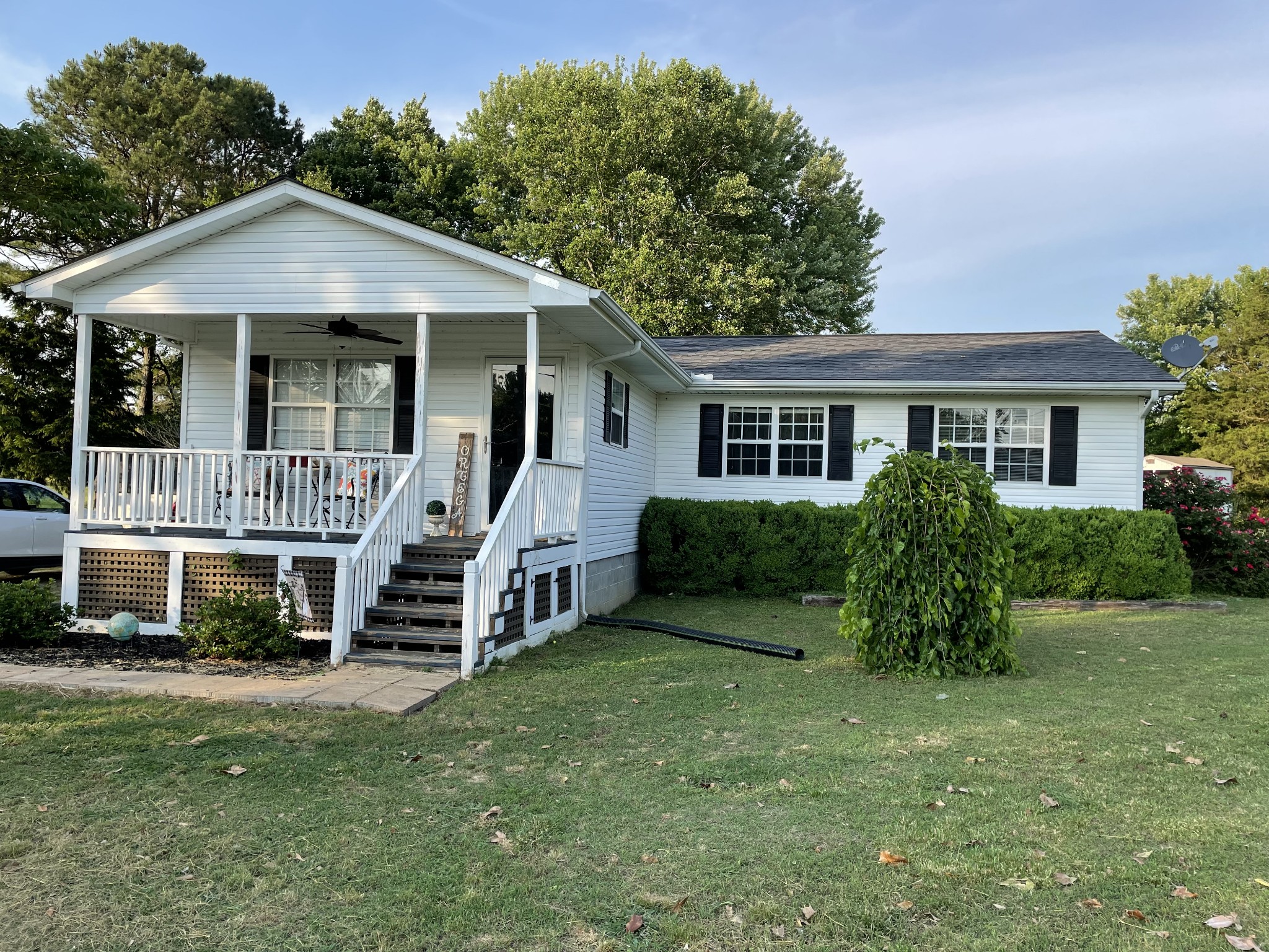 2110 Fall River Road Leoma, TN 38468 - Photo 1 of 18 a front view of a house with a yard