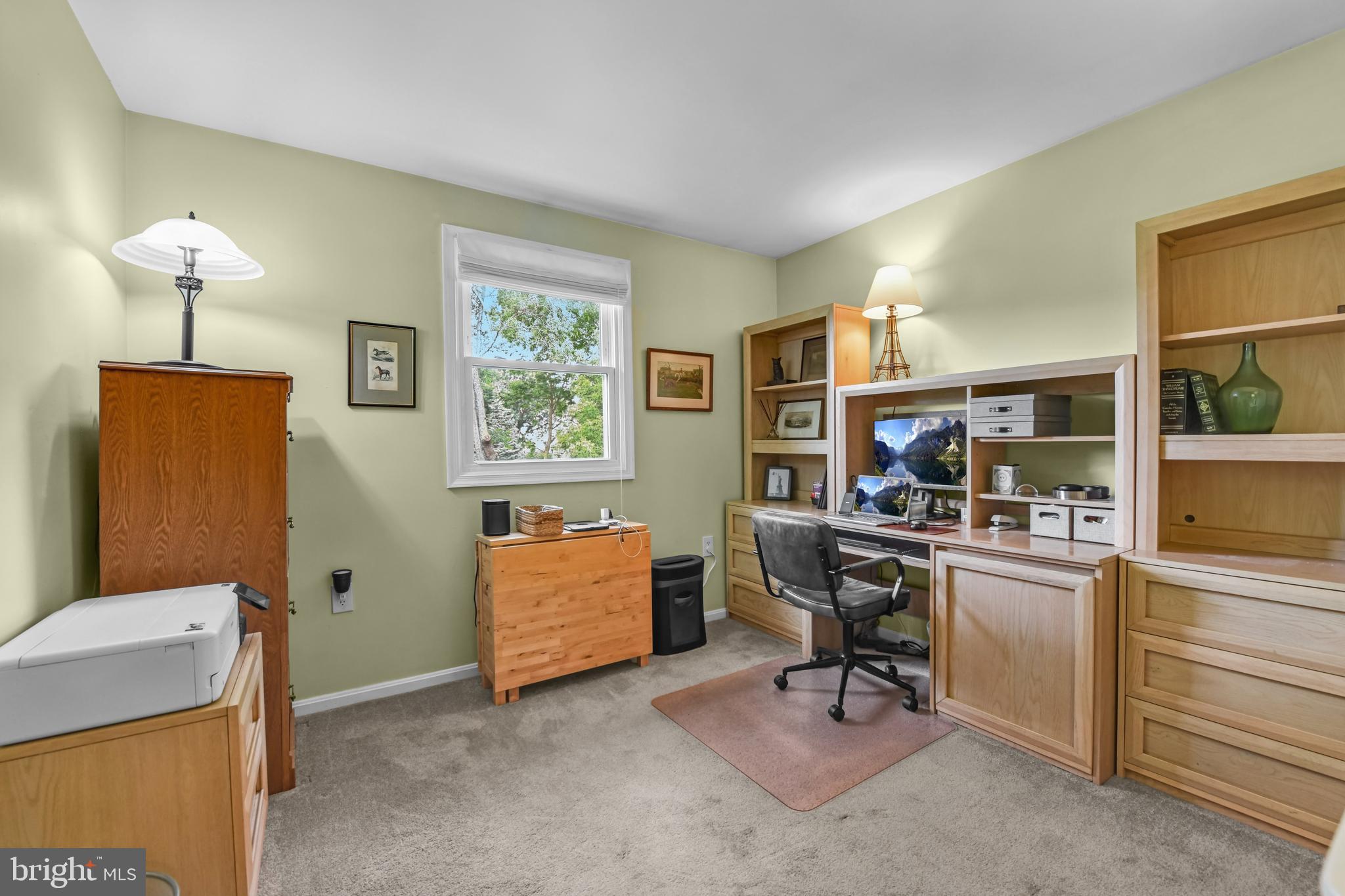606 South Cedar Street Lititz, PA 17543 - Photo 19 of 39 a view of a workspace with furniture and a window