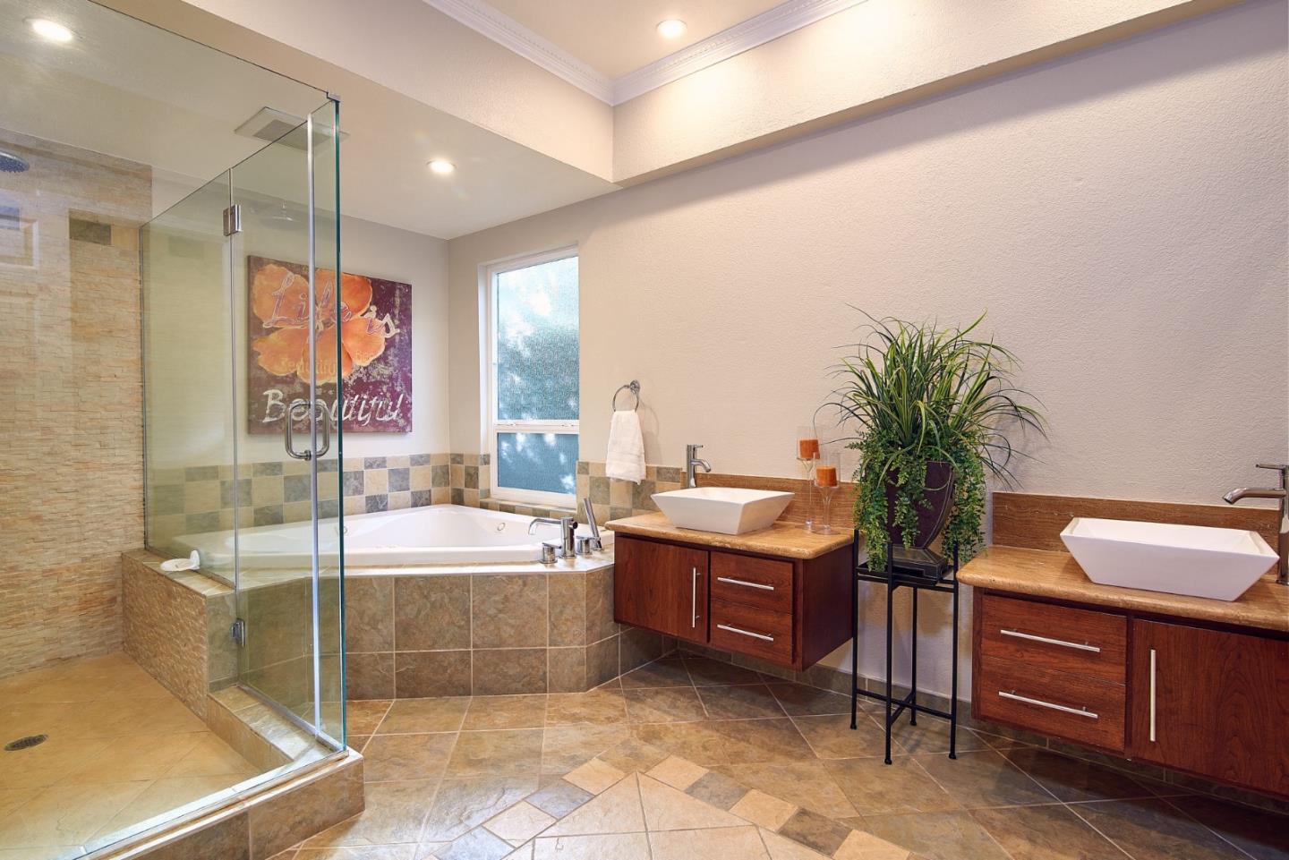 2522 Corte Bella Pleasanton, CA 94566 - Photo 18 of 29 a spacious bathroom with a tub shower and sink