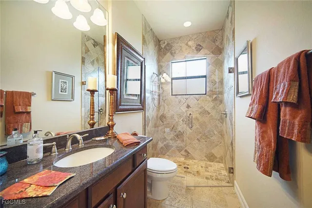 a view of a chairs and table in the patio