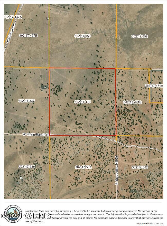 13 Southeast Chain Ranch Ash Fork, AZ 86320 - Photo 3 of 3 satellite image