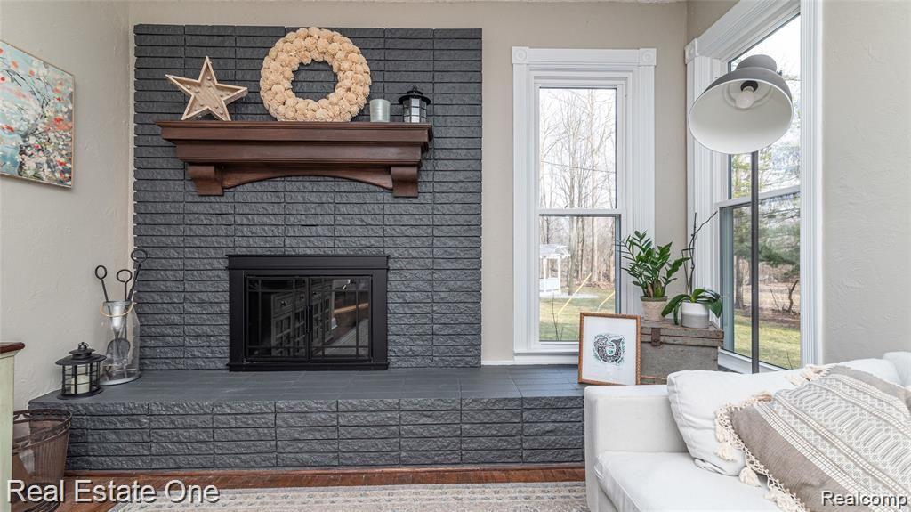 26270 Beck Road Novi, MI 48374 - Photo 29 of 66 Natural Wood Burning Fireplace